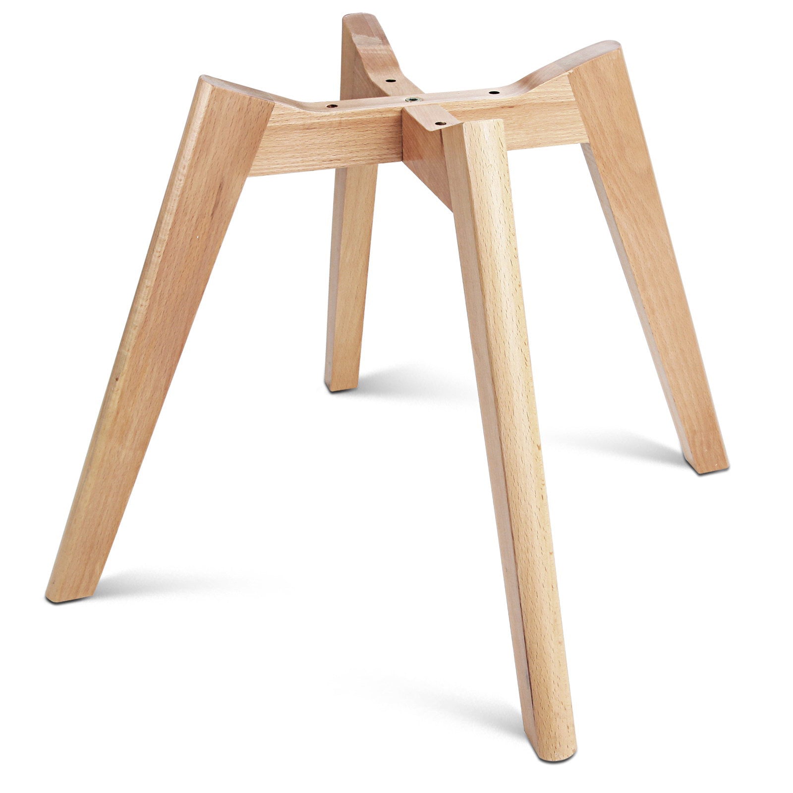 Artists Set of 4 White Padded Dining Chair