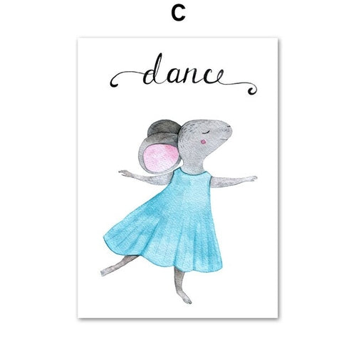 Children Watercolor Canvas Print