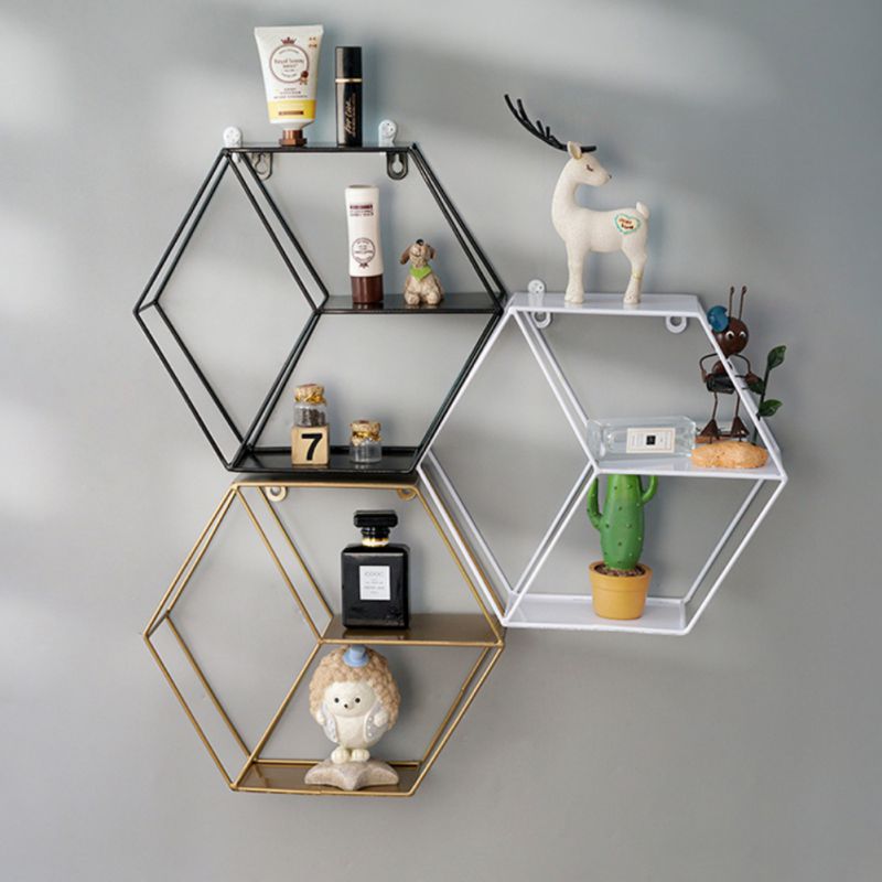 Iron Grid Invisible Shelf