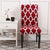 1PC Flower Print Removable Chair Cover Stretch