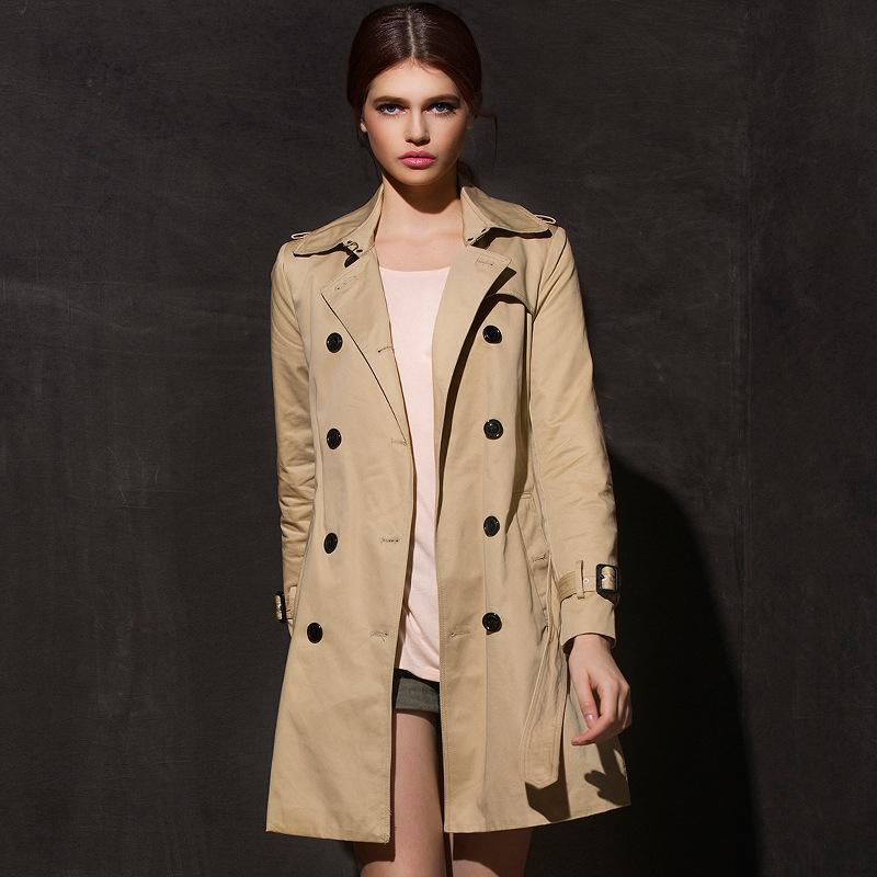 Women's Windbreaker Long Jacket