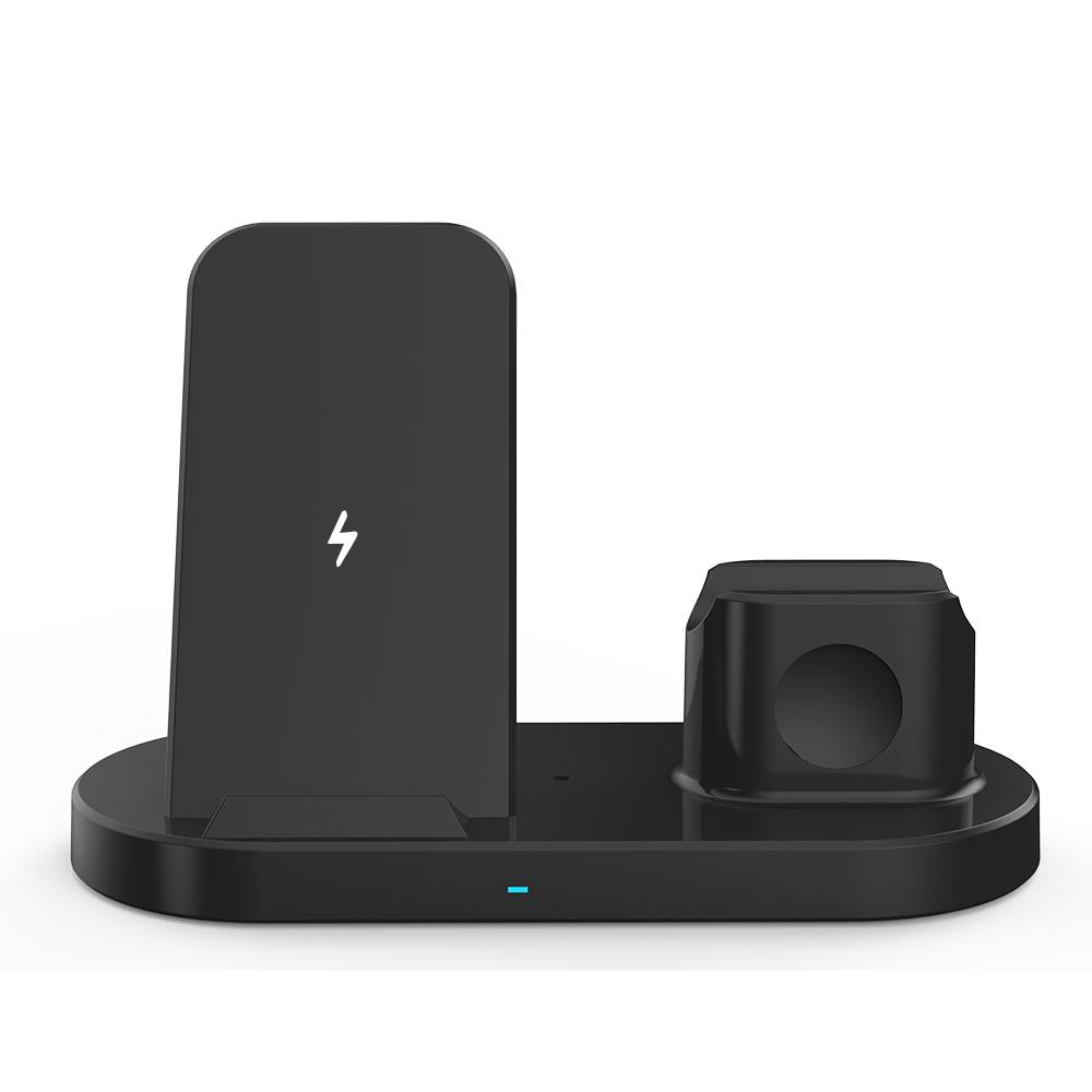 15W 3 In 1 Wireless Charger Stand for mobile devices
