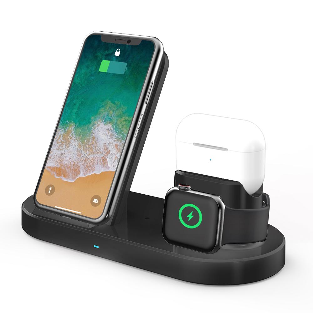 15W 3 In 1 Wireless Charger Stand for mobile devices