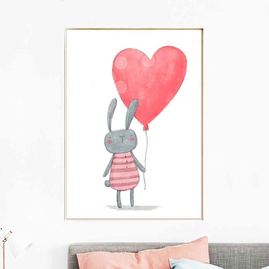 Children Watercolor Canvas Print