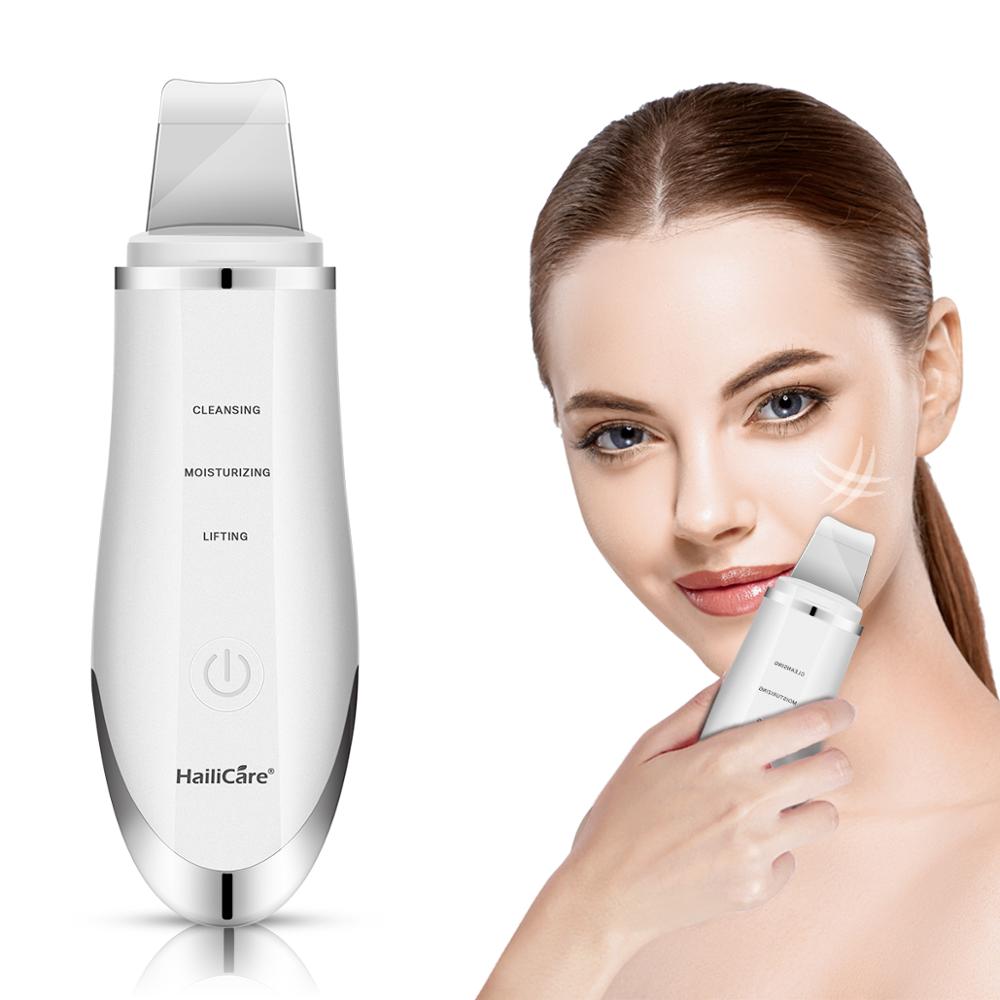 Ultrasonic Facial Skin Scrubber