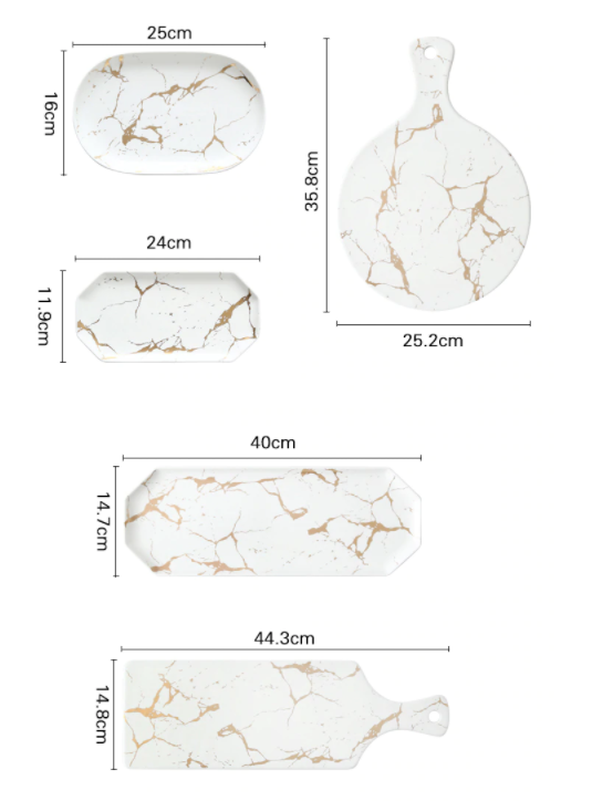 Marble Stripe Large cutting Board