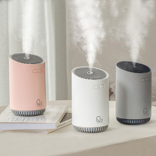 320ML Wireless Portable Humidifier With Atmosphere Lamp