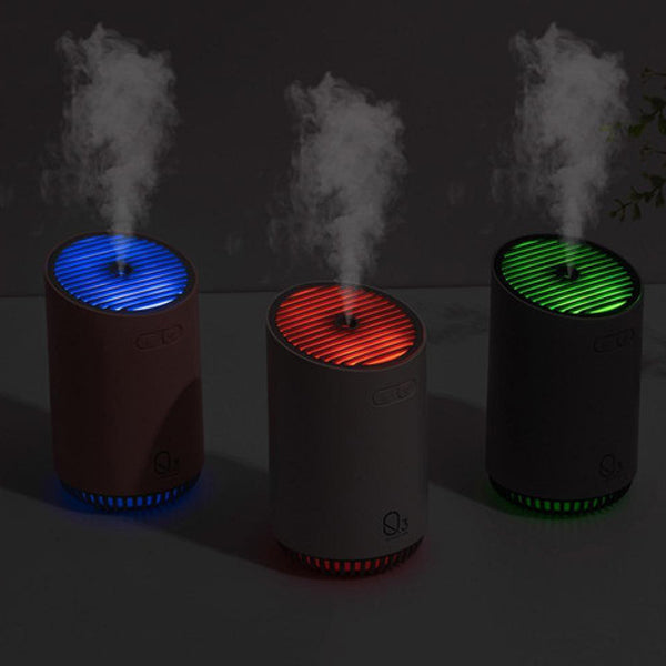 320ML Wireless Portable Humidifier With Atmosphere Lamp